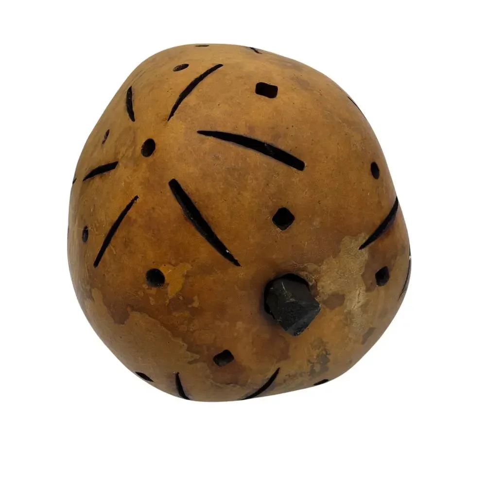 Azizi Life Handmade Rwanda Gourd Shaker Rattle Percussion Instrument - Picture 4 of 6